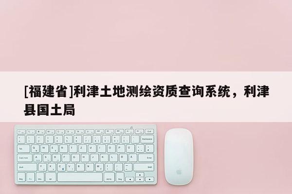 [福建省]利津土地測繪資質查詢系統，利津縣國土局