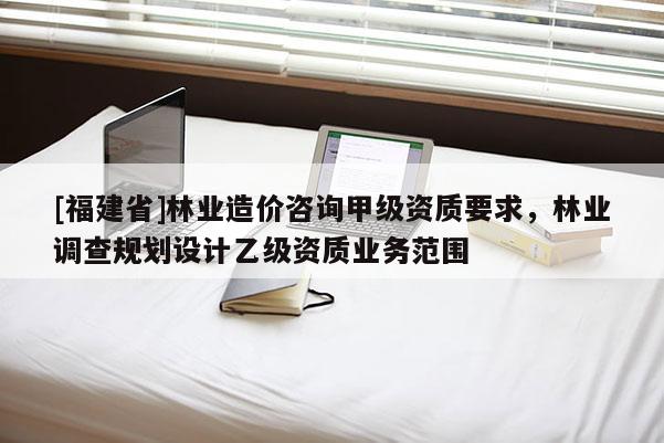 [福建省]林業造價咨詢甲級資質要求，林業調查規劃設計乙級資質業務范圍
