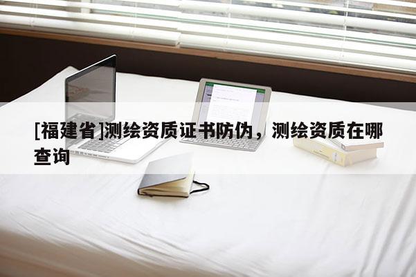[福建省]測繪資質證書防偽，測繪資質在哪查詢