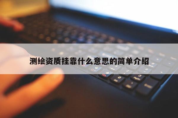 測繪資質(zhì)掛靠什么意思的簡單介紹