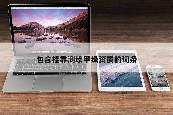 包含掛靠測繪甲級資質的詞條