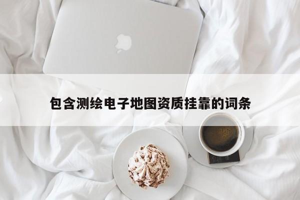 包含測繪電子地圖資質掛靠的詞條