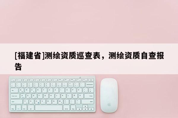 [福建省]測繪資質(zhì)巡查表，測繪資質(zhì)自查報(bào)告