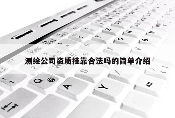 測繪公司資質掛靠合法嗎的簡單介紹